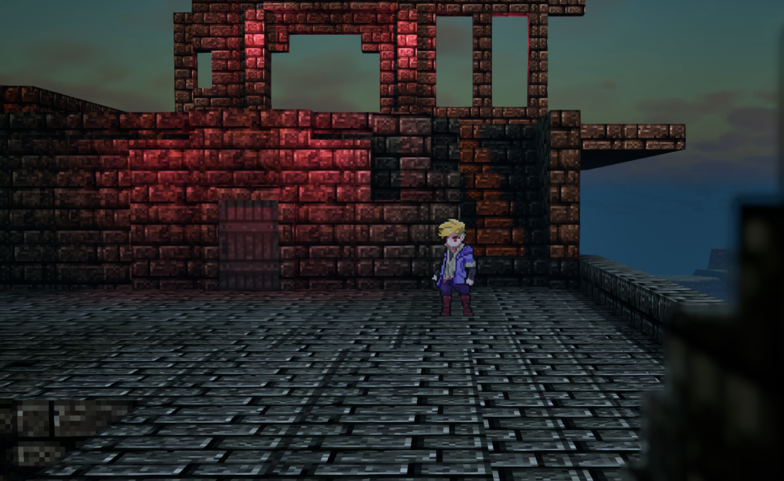 Abandoned Fort blockout