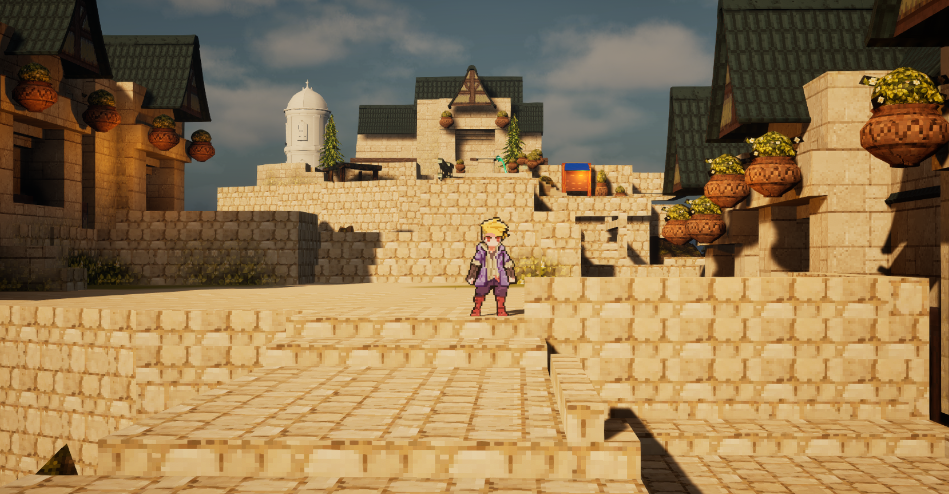 Castle Town blockout